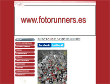 Tablet Screenshot of fotorunners.es